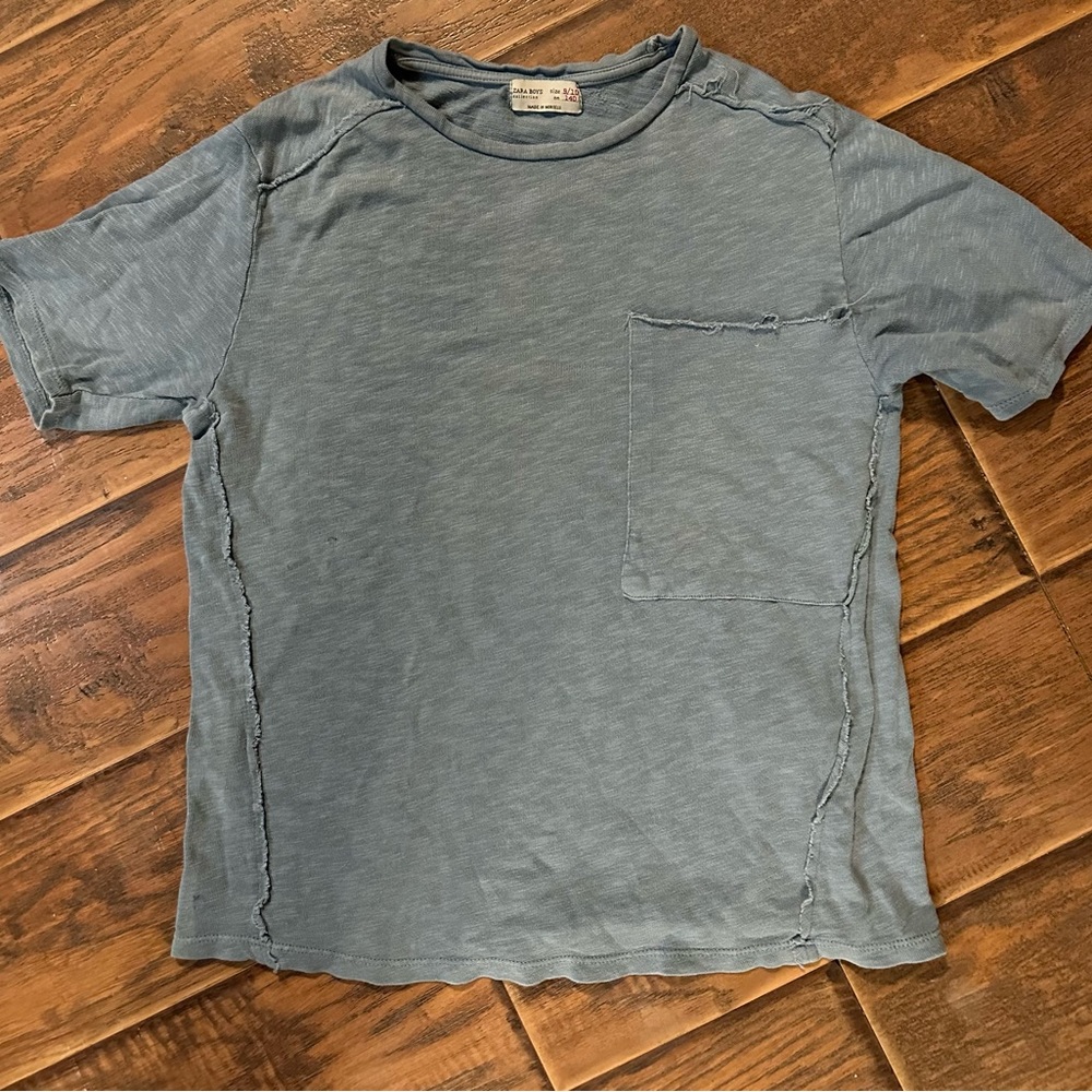 Zara boys collection distressed tshirt 9/10